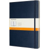 Блокнот MOLESKINE Classic Medium, в линейку, сапфировый синий QP050B20