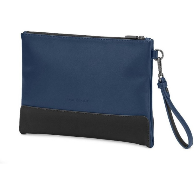 Маленький клатч MOLESKINE Classic, синий сапфир ET96DPADAB20